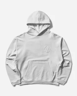 Slam Jam Sweatshirts^Graphic Hooded Sweatshirt White