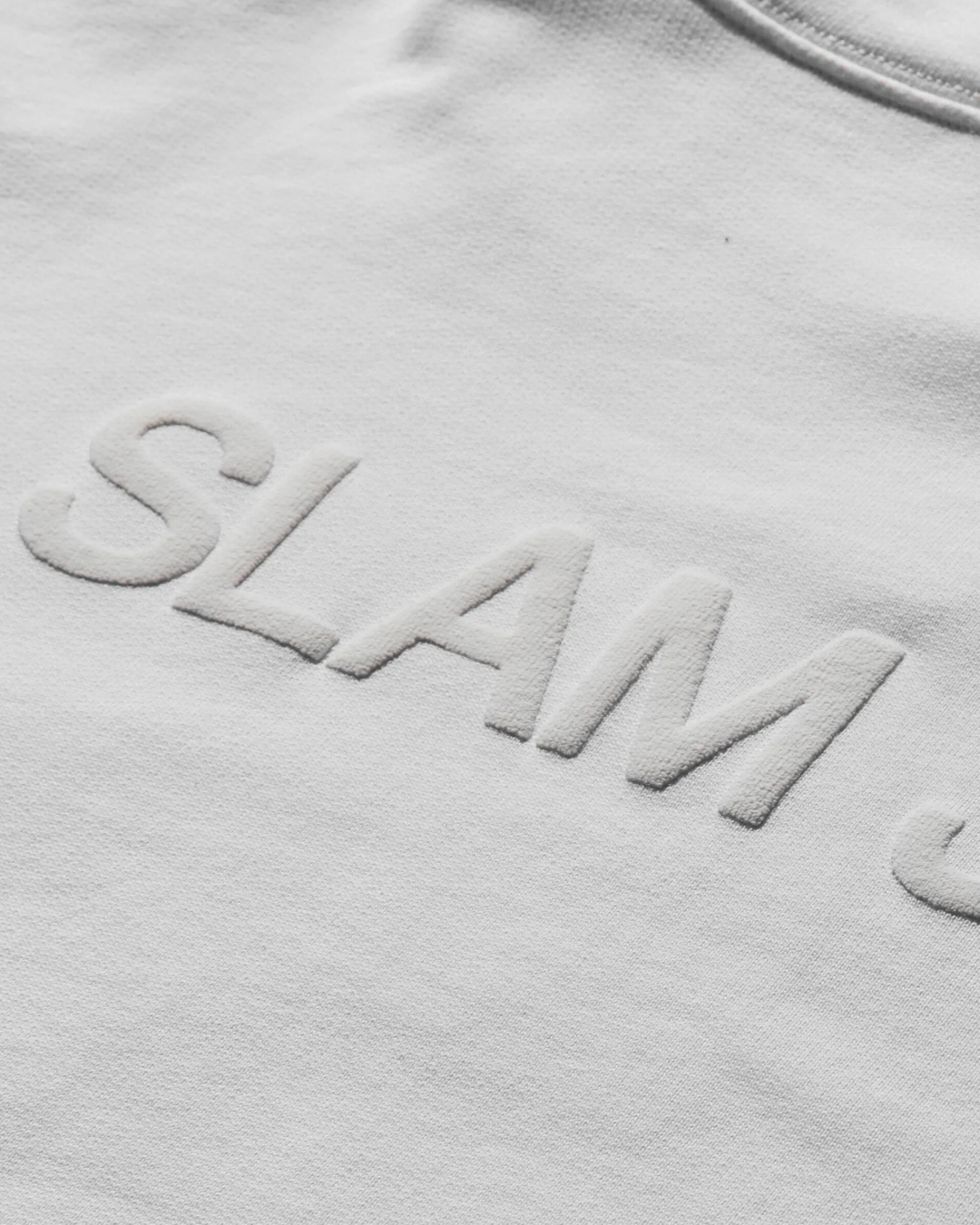 Slam Jam Sweatshirts^Graphic Hooded Sweatshirt White