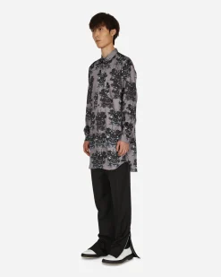 Comme Des Garçons Homme Plus Shirts^Graphic Long Sleeve Shirt Grey