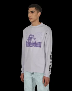 1017 ALYX 9SM T-Shirts^Graphic Longsleeve T-Shirt Purple
