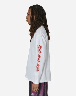 Umbro T-Shirts^Graphic Longsleeve T-Shirt White