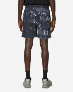 Aries Shorts^Graveyard Board Shorts Black