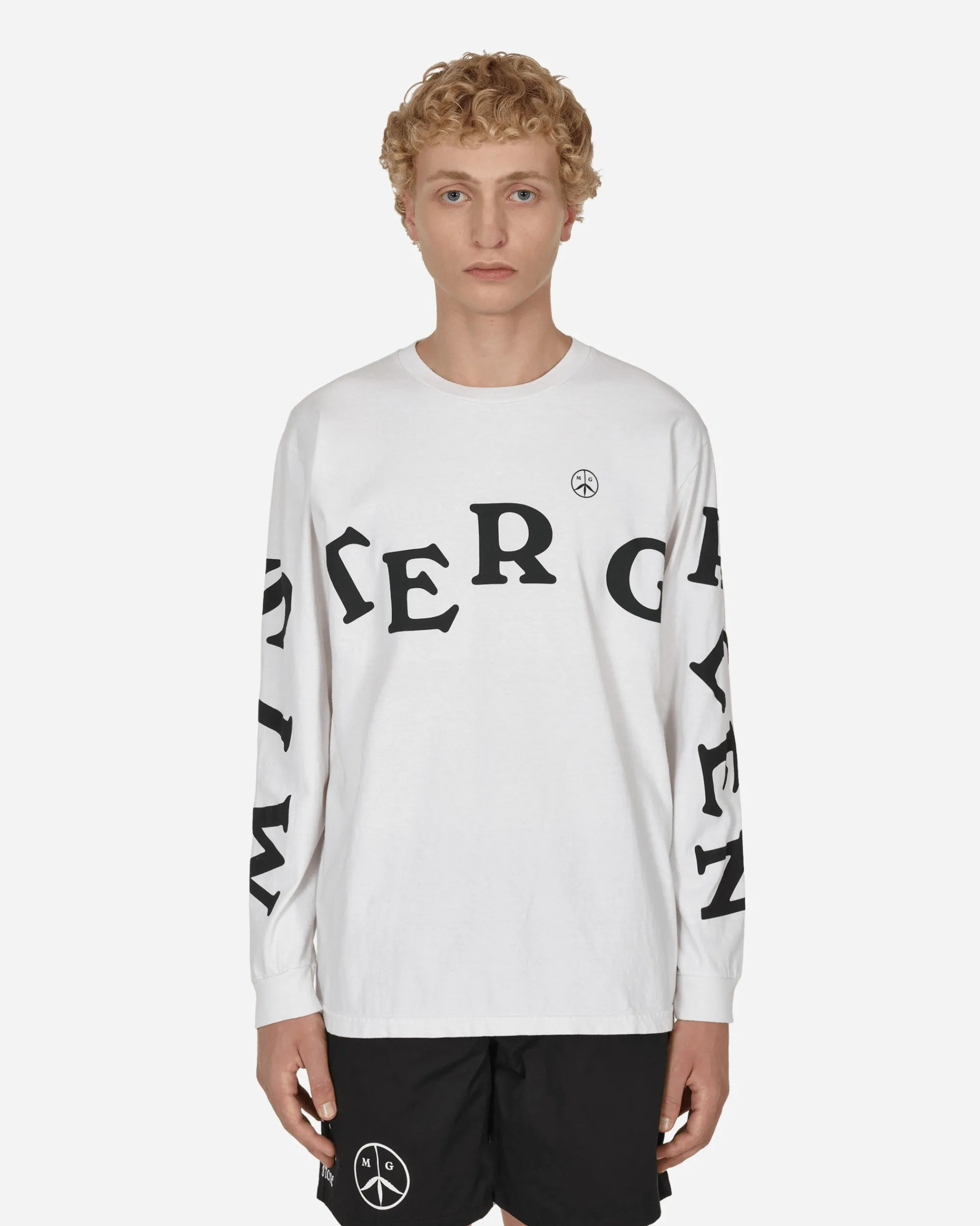 Mister Green T-Shirts^Greensleeve Longsleeve T-Shirt White