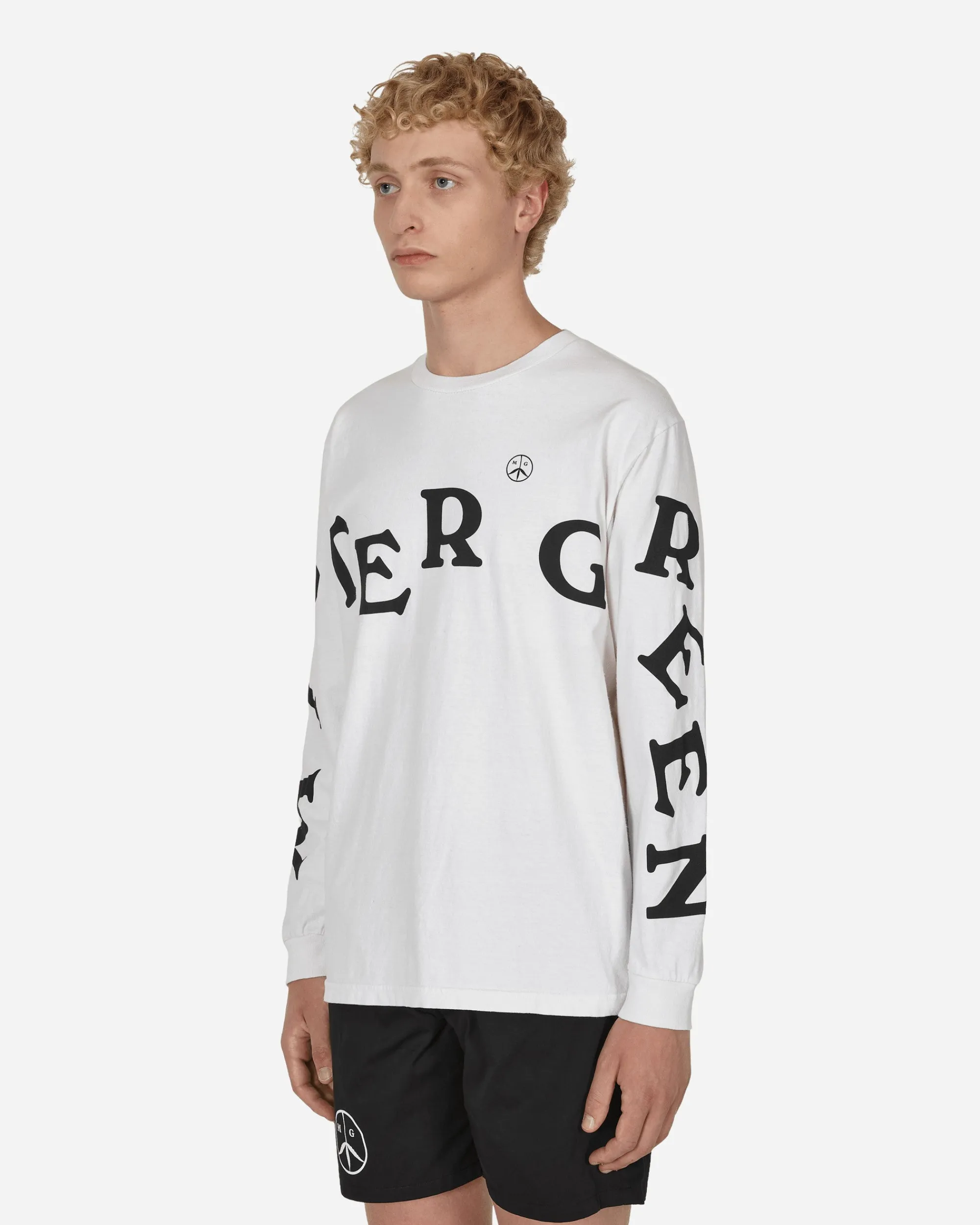 Mister Green T-Shirts^Greensleeve Longsleeve T-Shirt White