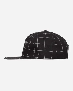 Undercover Hats|Hats^Grid Cap Black