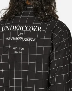 Undercover Coats And Jackets^Grid Jacket Black