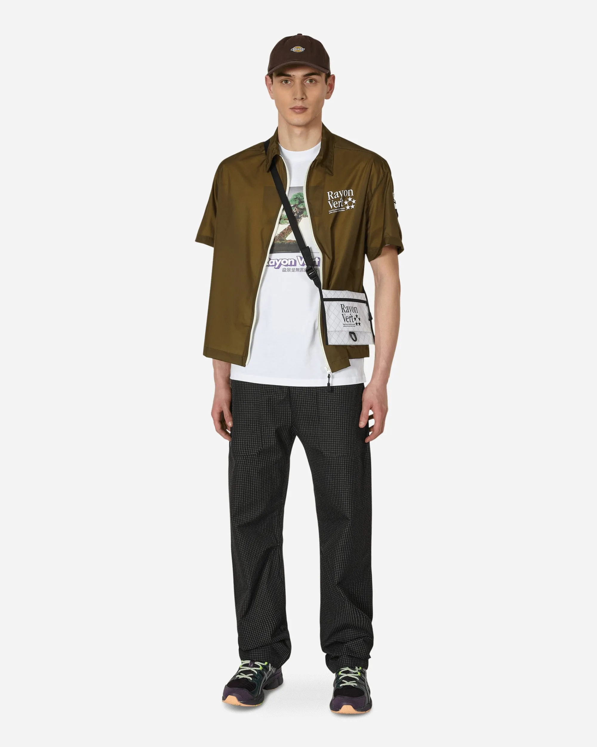 Rayon Vert Shirts^Guido Shortsleeve Shirt Green