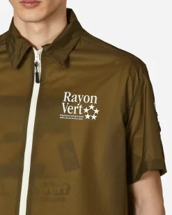 Rayon Vert Shirts^Guido Shortsleeve Shirt Green