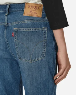 Hysteric Glamour Pants^Guitar Girl Center Slit Denim Pants Indigo