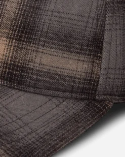Our Legacy Hats|Hats^Hairy Flannel Ballcap Oyster Check