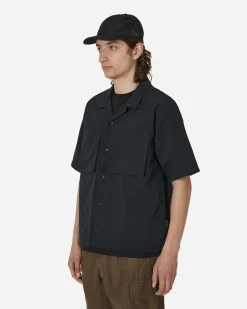 Wild Things Shirts^Half Sleeve Camp Shirt Black