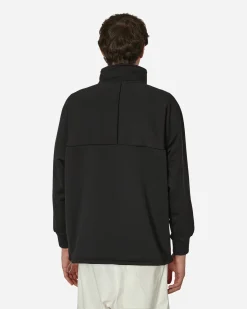 Comme Des Garçons Homme Sweatshirts^Half-Zip Sweatshirt Black