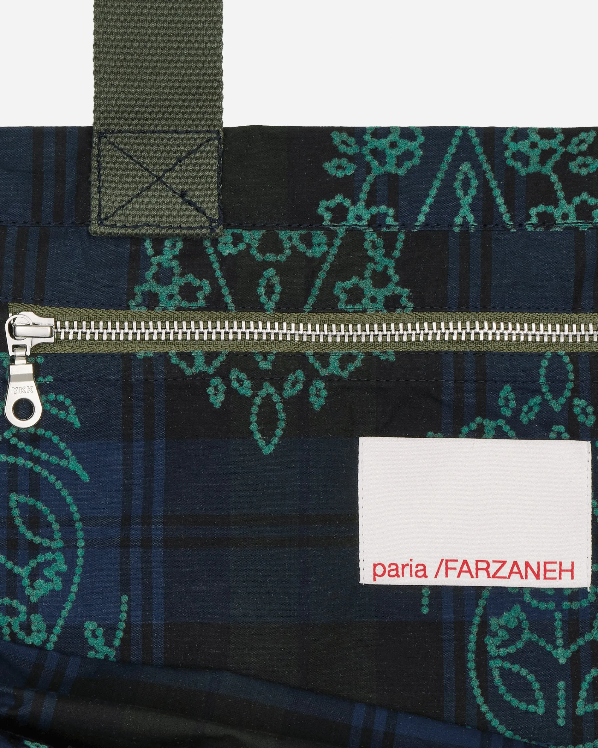 Paria Farzaneh Bags·Tote|Bags·Tote^Halley Check Big Bag Blue