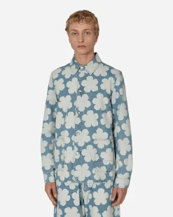 KENZO Paris Coats And Jackets^Hana Dots Denim Workwear Jacket Blue