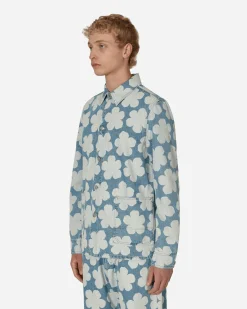 KENZO Paris Coats And Jackets^Hana Dots Denim Workwear Jacket Blue