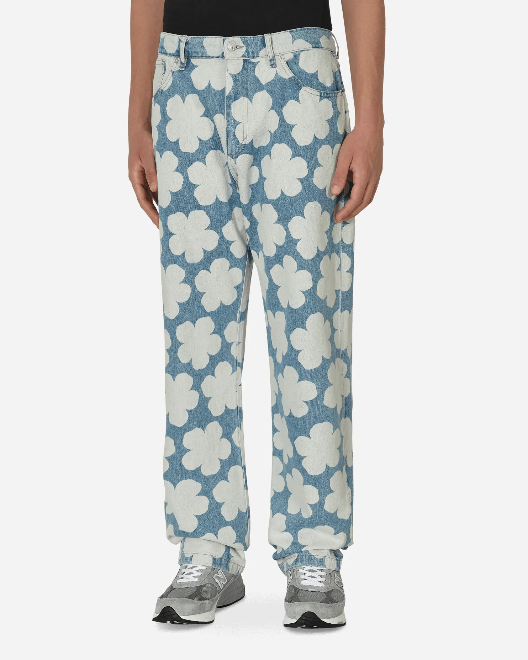 KENZO Paris Pants^Hana Dots Loose Fit Jeans Blue