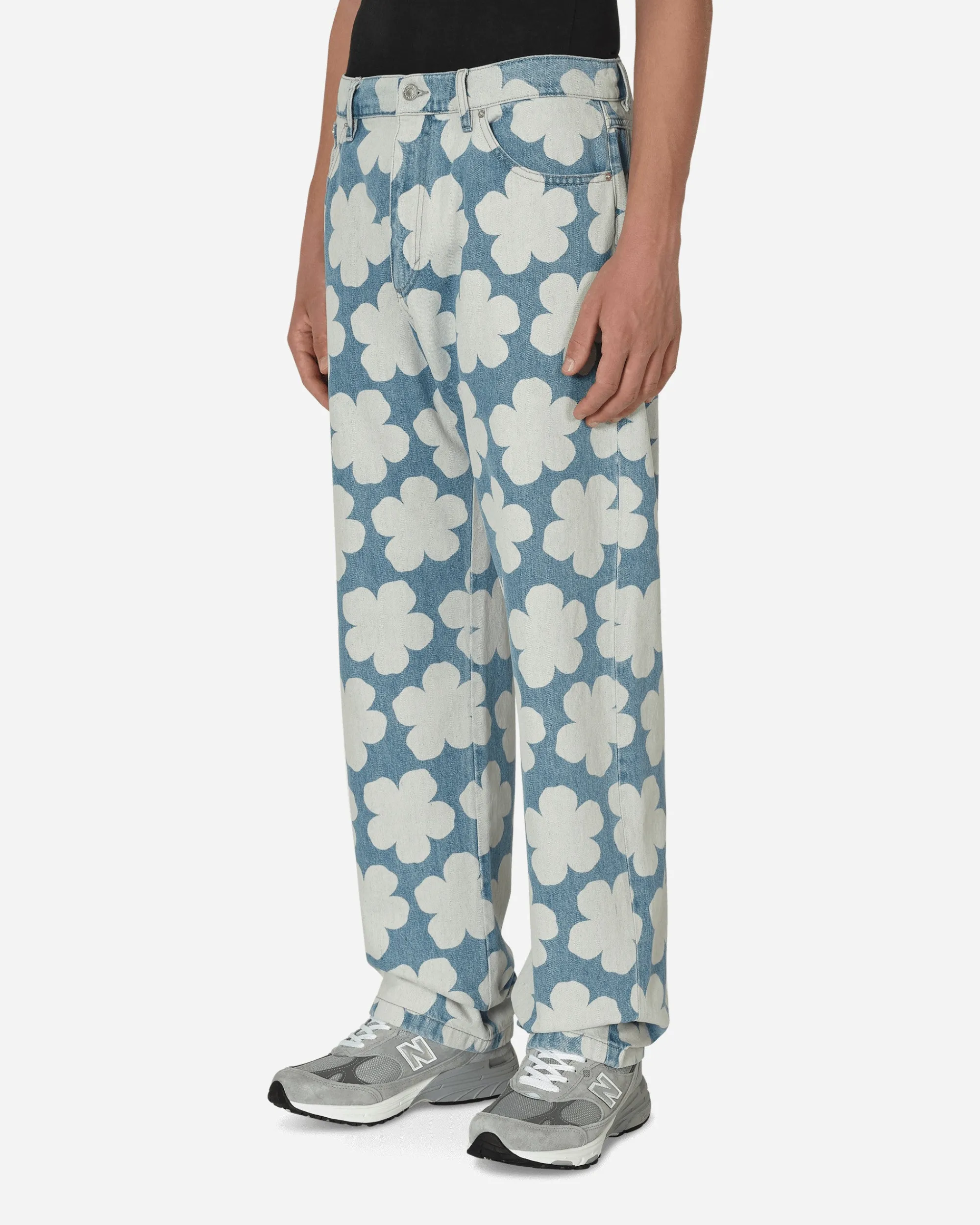 KENZO Paris Pants^Hana Dots Loose Fit Jeans Blue