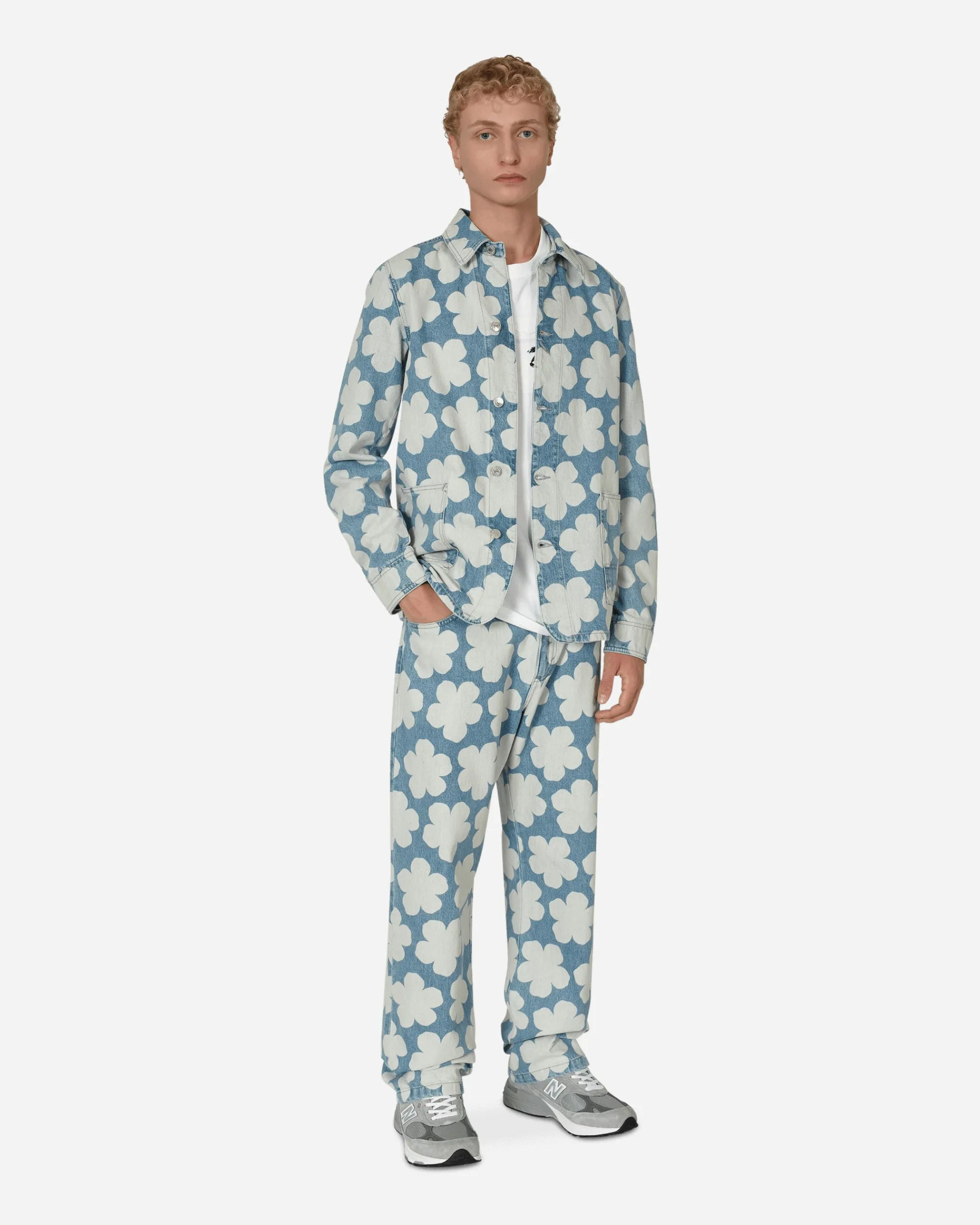 KENZO Paris Pants^Hana Dots Loose Fit Jeans Blue