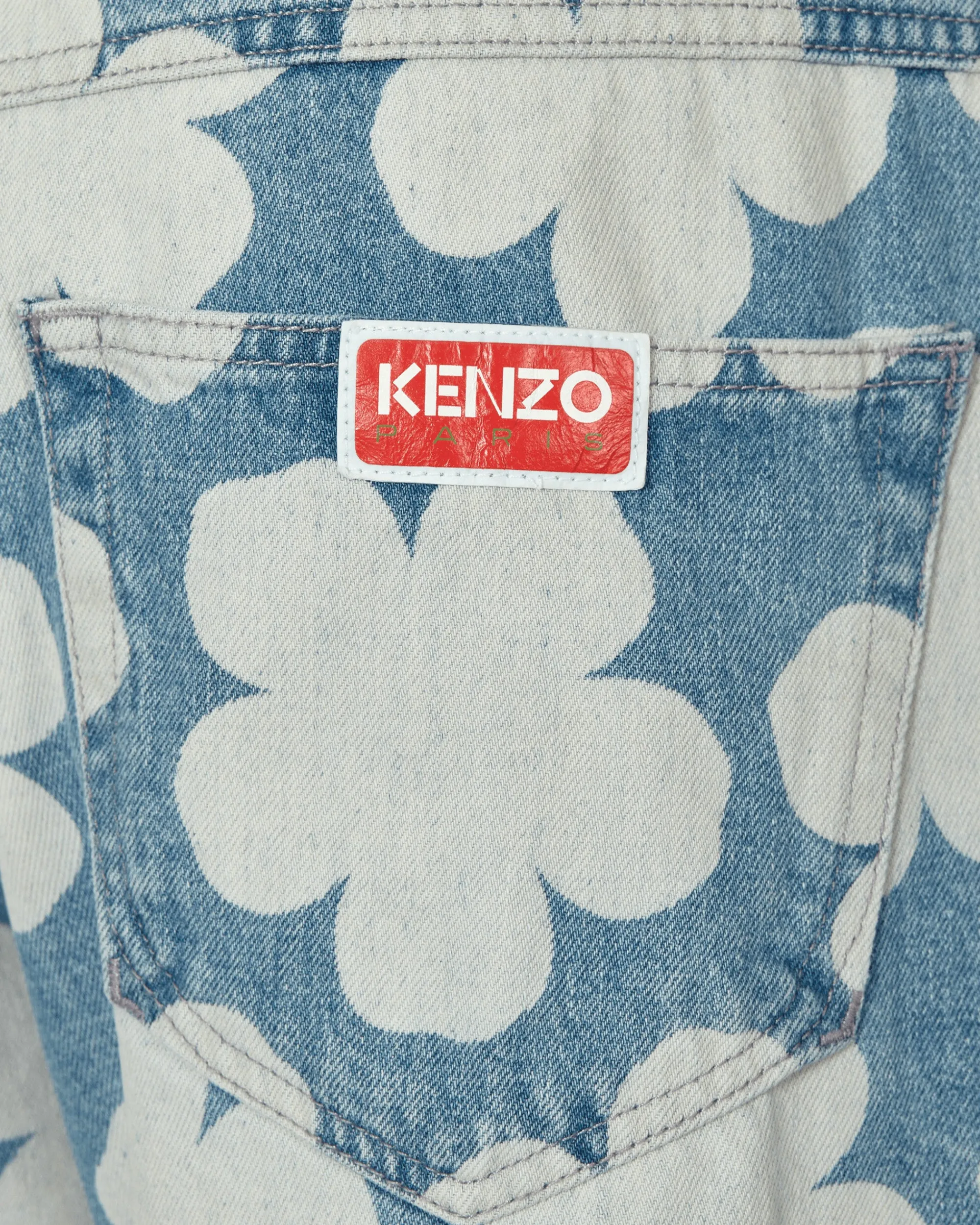 KENZO Paris Pants^Hana Dots Loose Fit Jeans Blue