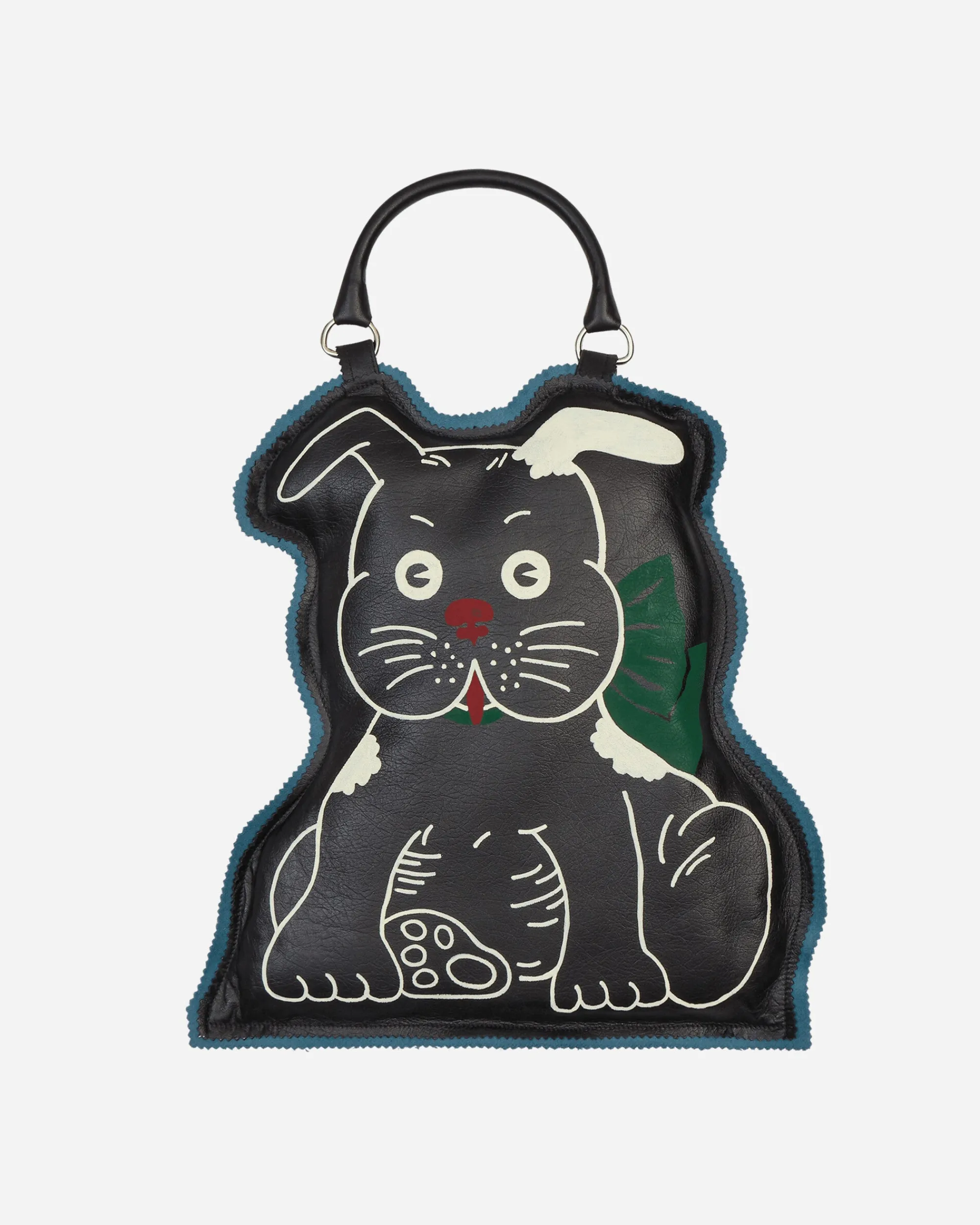 Bode Bags·Shoulder|Bags·Shoulder^Hand Drawn Puppy Bag Black