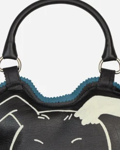 Bode Bags·Shoulder|Bags·Shoulder^Hand Drawn Puppy Bag Black