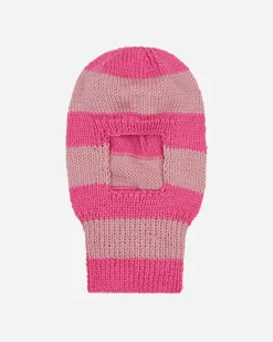 Sky High Farm Hats|Hats^Hand Knit Pig Balaclava Pink