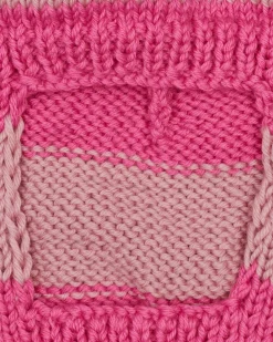 Sky High Farm Hats|Hats^Hand Knit Pig Balaclava Pink