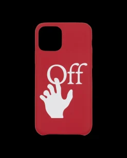 Off-White Tech And Audio^Hand Off iPhone 11 Pro Case Red