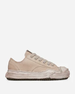 Maison MIHARA YASUHIRO Sneakers·Low|Sneakers^Hank OG Sole Over-Dyed Canvas Low Sneakers Brown