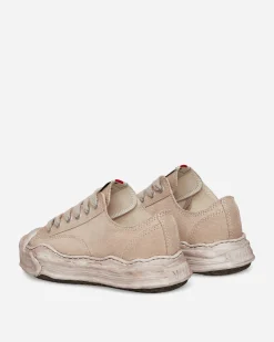 Maison MIHARA YASUHIRO Sneakers·Low|Sneakers^Hank OG Sole Over-Dyed Canvas Low Sneakers Brown