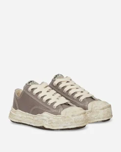 Maison MIHARA YASUHIRO Sneakers·Low|Sneakers^Hank OG Sole Silicon Coating Canvas Low Sneakers Gray