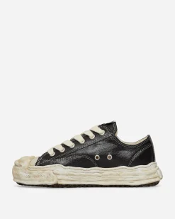 Maison MIHARA YASUHIRO Sneakers·Low|Sneakers^Hank OG Sole Silicon Coating Canvas Low Sneakers Black