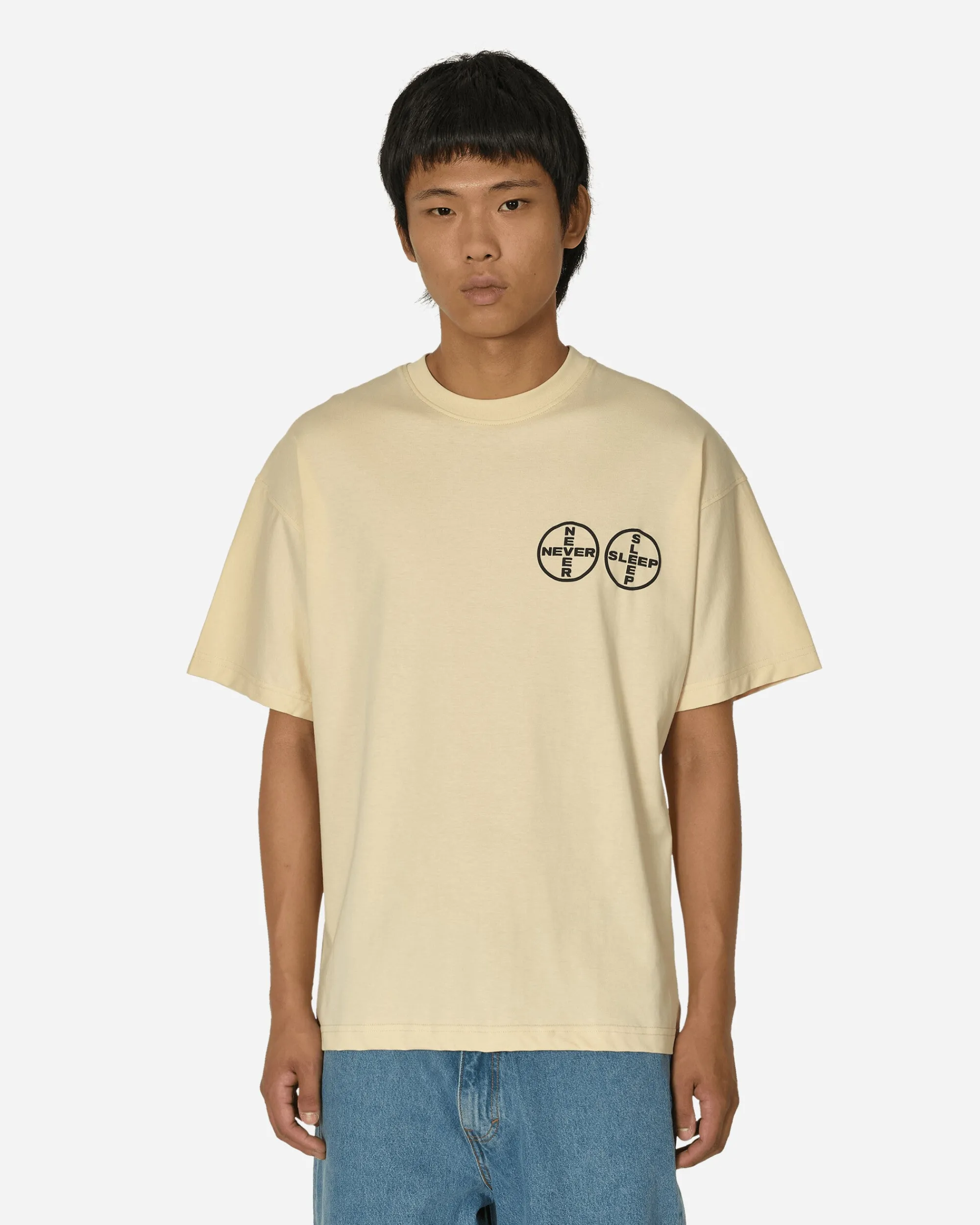 Never Sleep T-Shirts^Hardcore Will Never Die, But You Will T-Shirt Cream