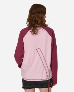 Cormio T-Shirts^Harry 2.0 Oversized Longsleeve T-Shirt Prune / Pink