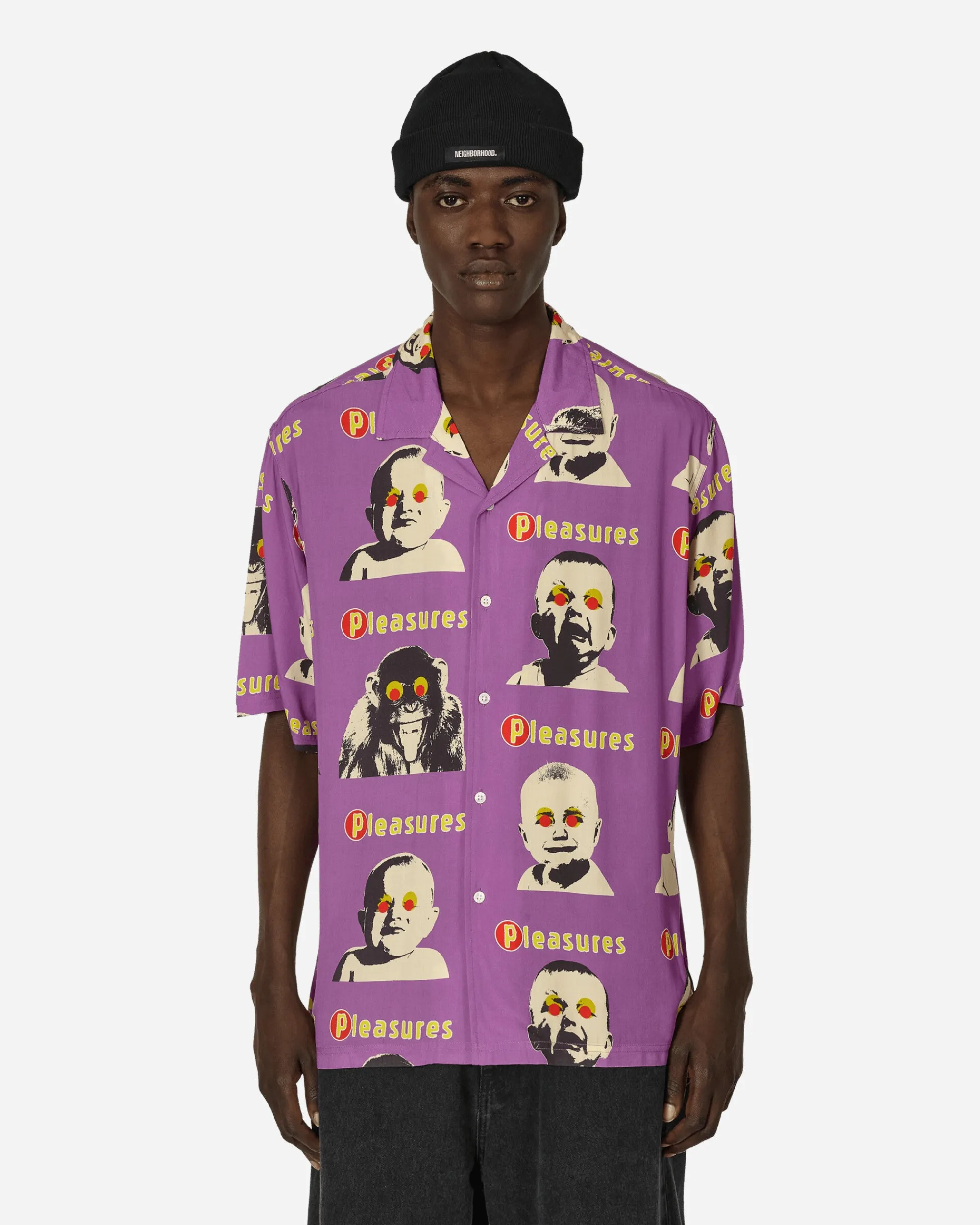 Pleasures Shirts^Head Shirt Down Purple