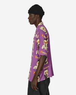Pleasures Shirts^Head Shirt Down Purple