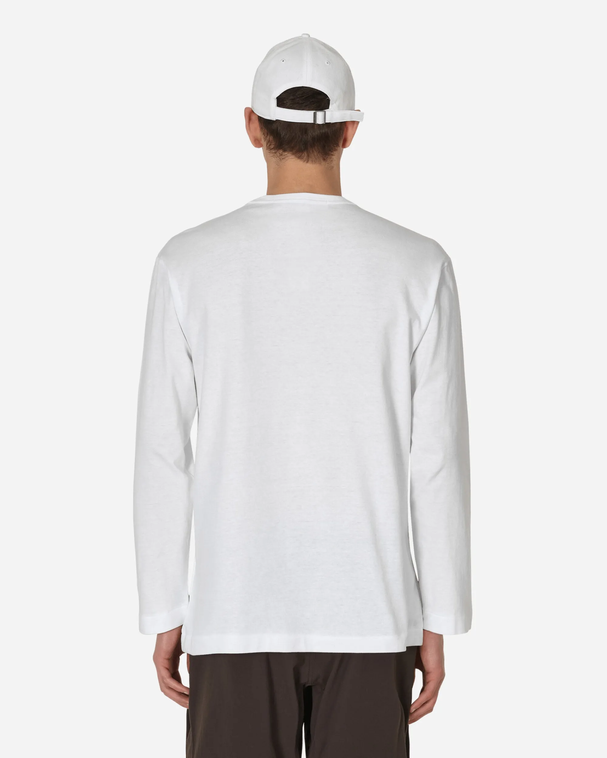 Comme Des Garçons Play T-Shirts^Heart Longsleeve T-Shirt White