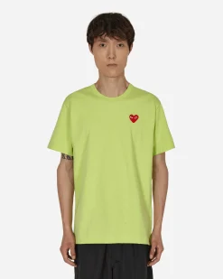 Comme Des Garçons Play T-Shirts^Heart T-Shirt Green