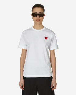 Comme Des Garçons Play T-Shirts^Heart T-Shirt White