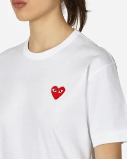 Comme Des Garçons Play T-Shirts^Heart T-Shirt White