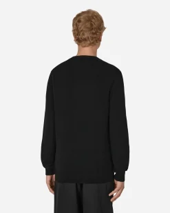 Comme Des Garçons Play Knitwear^Heart V-Neck Sweater Black