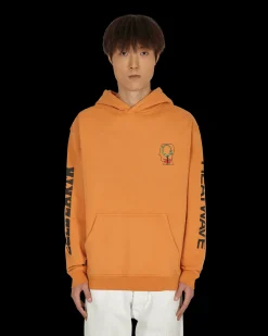 Brain Dead Sweatshirts^Heatwave Hooded Sweatshirt Orange