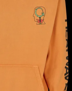 Brain Dead Sweatshirts^Heatwave Hooded Sweatshirt Orange