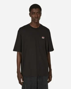 Ben Davis T-Shirts^Heavy Duty Classic Label Pocket T-Shirt Black
