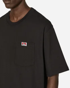 Ben Davis T-Shirts^Heavy Duty Classic Label Pocket T-Shirt Black