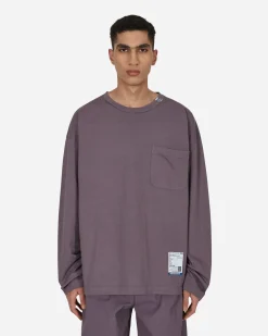 in・stru(men-tal) T-Shirts^Heavy Weight Longsleeve T-Shirt Purple