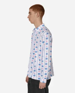 Always Do What You Should Do Shirts^Hectic Hidden Placket Longsleeve Shirt Multicolor