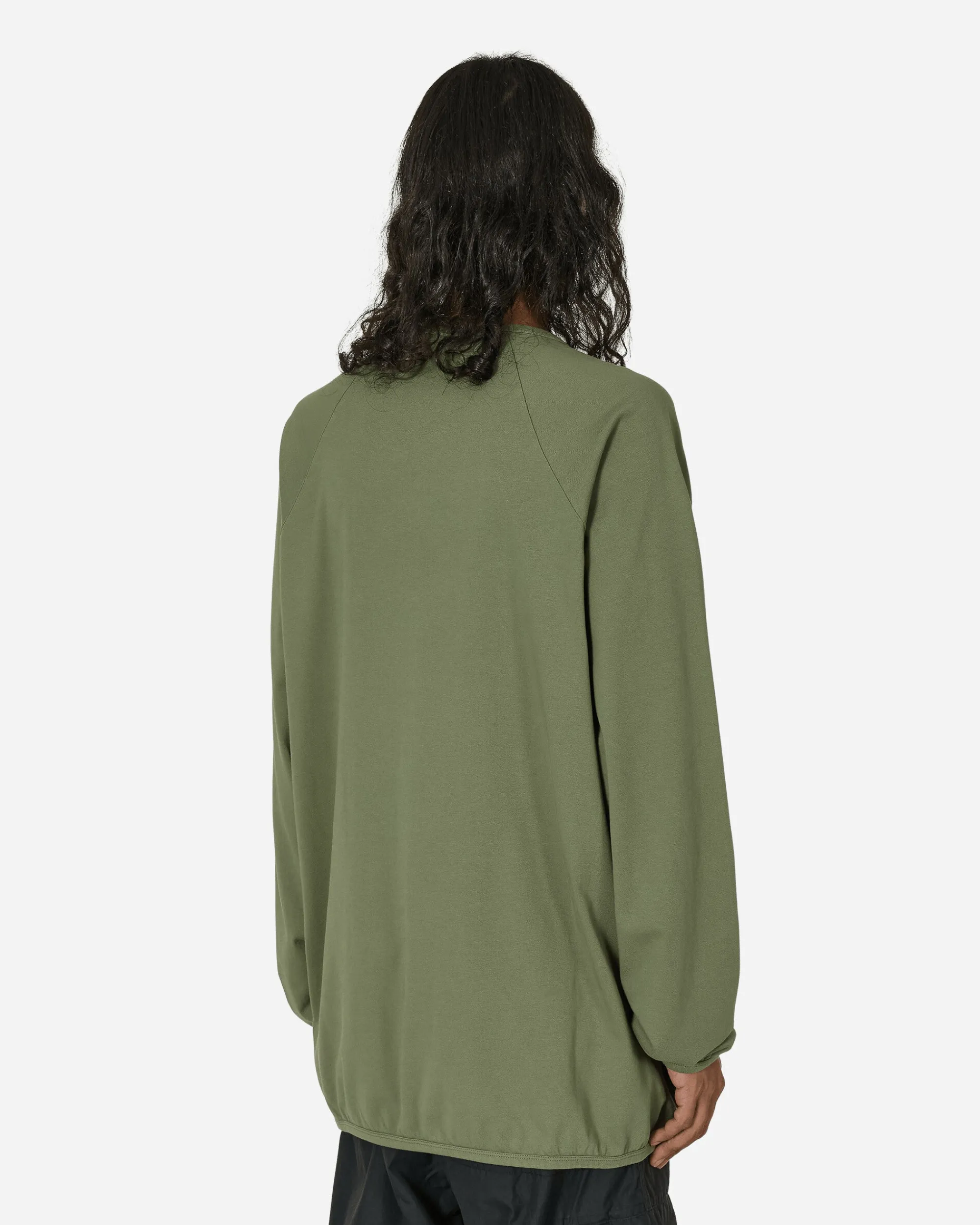 Reebok T-Shirts^Hed Mayner Oversized Raglan Longsleeve T-Shirt Army Green
