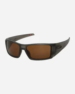 Oakley Eyewear|Eyewear^Heliostat Sunglasses Matte Black / Prizm Bronze