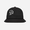 Alltimers Hats|Hats^Hell Demon Embroidered Bucket Hat Black